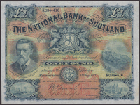 National Bank of Scotland Limited, £1, 15 May 1917, serial number K034-416, printed signature of Samuel and one...