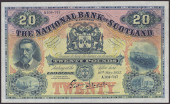 National Bank of Scotland Limited, £20, 16 May 1935, serial number A104-747, Drever signature, and one manuscript...