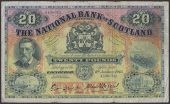 National Bank of Scotland Limited, £20, 11 January 1943, serial number A139-302, Drever and Leggatt signatures,...