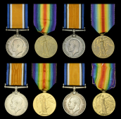 Pair: Private F. J. B. Anderson, Army Cyclist Corps
British War and Victory Medals (22642 Pte. F. J. B. Anderson....