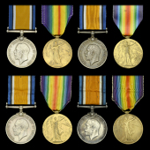 Pair: Acting Corporal W. Churchill, Army Cyclist Corps
British War and Victory Medals (8774 A. Cpl. W. Churchill....