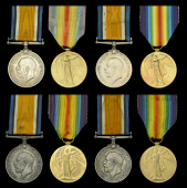 Pair: Private F. W. Hoare, Army Cyclist Corps
British War and Victory Medals (14966 Pte. F. W. Hoare. A. Cyc....