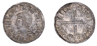 Æthelred II (978-1016), Penny, Long Cross type, Lincoln, Æthelnoth, æðelnoð mωo linc, 1.62g/7h (Mossop pl. ix,...