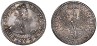 Austria, Leopold V (1619-1632), Doppeltaler, 1626, Hall, crowned and cuirassed bust right, holding sceptre and hilt...