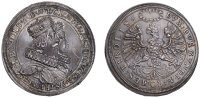 Austria, Leopold V (1619-32), Doppeltaler, ND, commemorating his marriage with Claudia de’ Medici [1626], crowned...