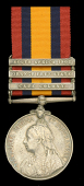 Queen’s South Africa 1899-1902, 3 clasps, Cape Colony, Orange Free State, South Africa 1902 (6003 Pte. W....