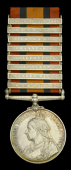 Queen’s South Africa 1899-1902, 8 clasps, Belmont, Modder River, Paardeberg, Driefontein, Johannesburg, Diamond...