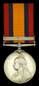 Queen’s South Africa 1899-1902, 1 clasp, Defence of Kimberley (Pte. J. Lean. Kimberley Town Gd:) minor edge nick,...