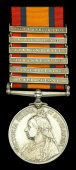 Queen’s South Africa 1899-1902, 6 clasps, Cape Colony, Orange Free State, Johannesburg, Diamond Hill, Belfast,...