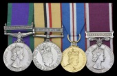 Four: Staff Sergeant P. D. Lewis, Prince of Wales’ Division

General Service 1962-2007, 1 clasp, Northern...