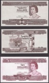Solomon Islands Monetary Authority, reverse die proof $2, ND (1977), along with obverse and reverse die proofs for...