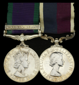Pair: Warrant Officer M. H. Jewitt, Royal Air Force

General Service 1962-2007, 1 clasp, Northern Ireland (FS. M....