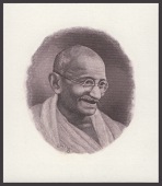 Reserve Bank of India, a wonderful vignette of Mahatma Gandhi, similar to the one first used on the 500 Rupees of...