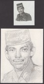Government of Brunei, a vignette of Sultan Hassanal Bolkiah, extremely similar to that used on the 25 Ringgit of...