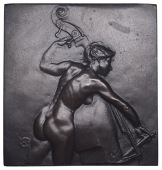 FRANCE, La Fille au Violoncelle, or Violoncelliste [The Girl with the Cello, or Cellist], c. 1895, a uniface cast...