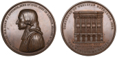 ENGLAND, Centenary of the Foundation of the Wesleyan Methodist Society, 1839, a copper medal by C.F. Carter, bust of...