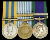 Three: Sergeant E. J. French, Queen’s Regiment, late Royal Engineers

Korea 1950-53, 1st issue (22274310 Spr. E....