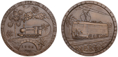 BELGIAN CONGO, 50e anniversaire de la Compagnie des chemins de fer du Bas-Congo, Katanga [50th Anniversary of the...