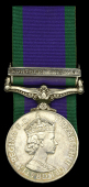 General Service 1962-2007, 1 clasp, Northern Ireland (24451447 Sgt C C Vickers KRH) edge bruise, nearly extremely...