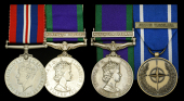Pair: Warrant Officer Class II L. V. Barnes, Royal Electrical and Mechanical Engineers
War Medal 1939-45; General...