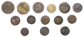 LONDON (City), Bishopsgate Within, W.I.A. at the svnn, Farthing, 0.78g/6h (N 6588; BW. 219), Charls Collins,...