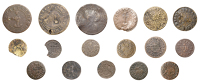 LONDON (City), Blackfriars, William Kidder, Farthing, 1666, 0.75g/12h (N 6661; BW. 344); Bow Lane, John Davis,...