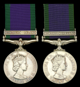 General Service 1962-2007, 1 clasp, Northern Ireland (2) (23236796 S. Sgt. A. G. Mc.Colm RS.; 23785703 S. Sgt. A....