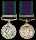 General Service 1962-2007, 1 clasp, Northern Ireland (2) (23202929 Sgt. B. D. R. Durant D & D.; 23215676 Sgt. G. N....