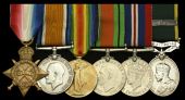Six: Company Quartermaster Sergeant J. A. Worland, Devonshire Regiment, later Duke of Cornwall’s Light...