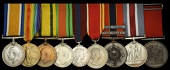Nine: Corporal S. E. P. Davey, Devon (Fortress) Royal Engineers, later Station Officer, Exeter Fire Brigade, who was...