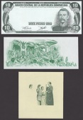 Banco Central de la Republica Dominicana, a partial obverse die proof 10 Pesos Oro, ND (1978), Mella at right,...