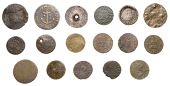 LONDON (Metropolitan Middlesex), Long Ditch, James Labar, Farthing, 1.16g/6h (N 8805; BW. 1814), John Throwley,...