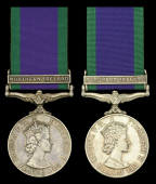 General Service 1962-2007, 1 clasp, Northern Ireland (2) (24266080 Pte. J. B. Croft. RAOC.; 23864032 Sgt. R. Welsh...