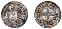 Cnut (1016-1035), Penny, Short Cross type, York, Æthelwine, ægelpine on eof:, 1.08g/6h (BEH 433; N 790; S 1159)....