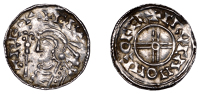 Cnut (1016-1035), Penny, Short Cross type, York, Crucan, +crvcan on eofe., 1.02g/9h (SCBI Copenhagen 596, same obv....