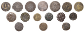 WARWICKSHIRE, Solihull, John Brandan, Halfpence (2), 1666, 0.86g/6h (N 5348; BW. 133), 1668, 1.94g/12h (N 5349; D...