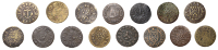 WILTSHIRE, Collingbourne Kingston, Richard Blackmore, Farthing, 1665, 0.54g/12h (N 5446; BW. 54); Corsham, Edith and...