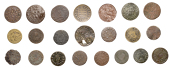 WILTSHIRE, Salisbury, City Farthing, 1659, 2.23g/6h (N 5537; BW. 164), George Clemens, Farthing, 1664, 0.83g/6h (N...