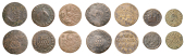 Uncertain localities: P.C. Farthing, 0.77g/6h (N 9364; BW. 66); W. Clough, Halfpenny, 1667, 1.51g/9h (N 9343; BW....