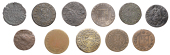 YORKSHIRE, Doncaster, Thomas Burton, Halfpenny, 1667, 1.84g/3h (N 5833; BW. 65); Thomas Cooke, Halfpenny, 1667,...