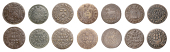 YORKSHIRE, Malton, Edmund Dring, Halfpenny, 1666, 1.80g/12h (N 5967; BW. 219); Tho. Galloway, Halfpenny, 1.22g/3h (N...
