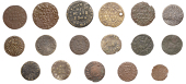 YORKSHIRE, Market Weighton, Nicholas Chappilow, Farthing, 1.31g/6h (N 5978; BW. 229); Middleham, Lawrence Carr,...