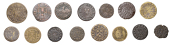 YORKSHIRE, Scarborough, Peter Hodgson, Halfpenny, 1667, 2.22g/12h (N 6032; BW. 297), Edward Porter, Halfpenny, 1671,...