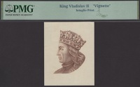 Narodowy Bank Polski, an engraved portrait of King Vladislav/Ladislaus II as used on the 100 Zlotych notes issued...