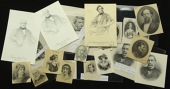 Portraits, a group of vignettes depicting a variety of individuals, including Queen Victoria (3), Thomas De La Rue...