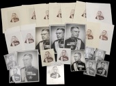 Sweden, a large group of photographs (11) and engravings (14) of King Gustav VI, similar to that used on the 10,000...