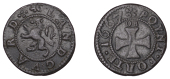 17th Century Tokens, Landguard Point [Felixstowe], Governor’s Halfpenny, 1667, 2.26g/12h (N 4389; BW. 204). About...