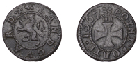 17th Century Tokens, Landguard Point [Felixstowe], Governor’s Halfpenny, 1667, 2.26g/12h (N 4389; BW. 204). About...