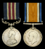 A Great War ‘Western Front’ M.M. pair awarded to Corporal R. Coombes, 6th Battalion, South Wales...