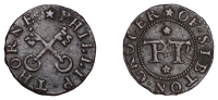 17th Century Tokens, Sibton, Phillip Thorne, Farthing, 1.01g/9h (N 4452; BW. 291). Very fine, rare; the only token...